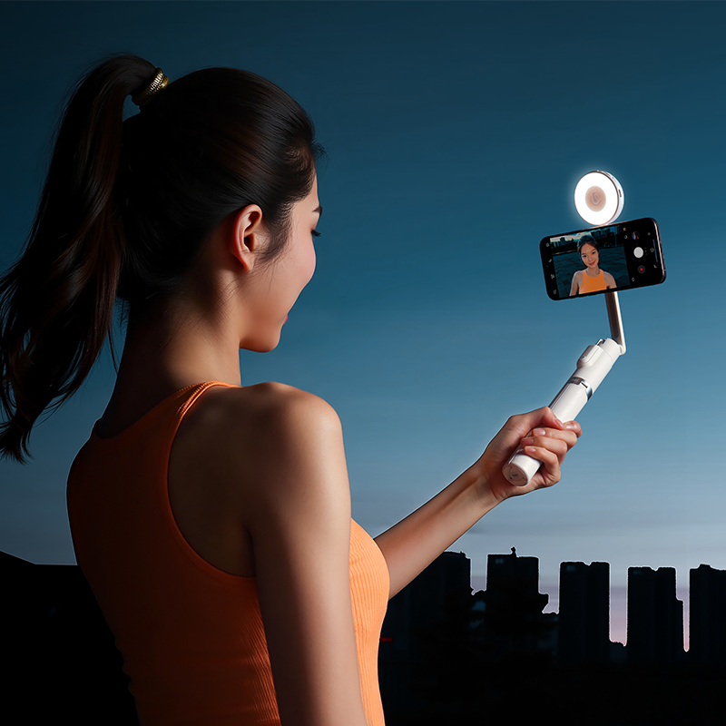 Ulanzi LM23 Smartphone Ring Light V2 met Magsafe - Wit - Videoverlichting