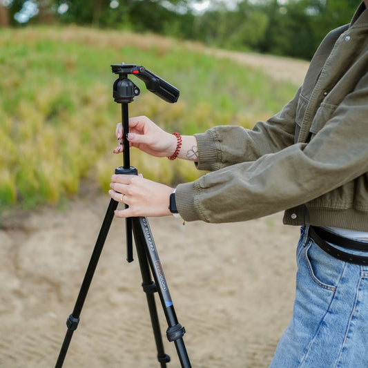 MOJOGEAR Creator GO KIT - Lichtgewicht reisstatief met Video Head & MagSafe mount 153 cm - Statieven en toebehoren