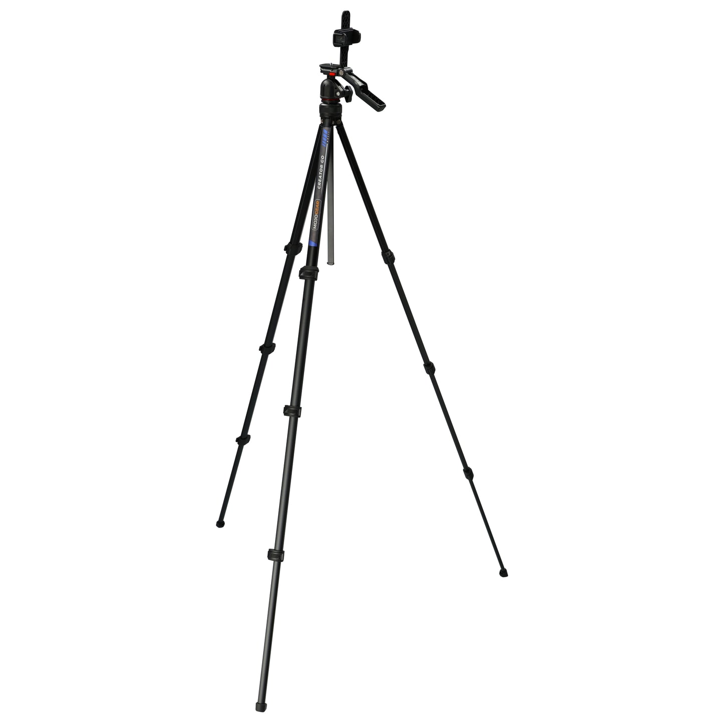 MOJOGEAR Creator GO KIT - Lichtgewicht reisstatief met Video Head & MagSafe mount 153 cm - Statieven en toebehoren
