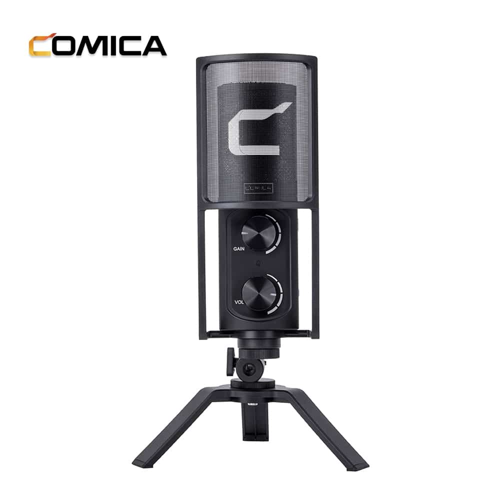 Comica STM-USB microphone for streaming, studio and podcast