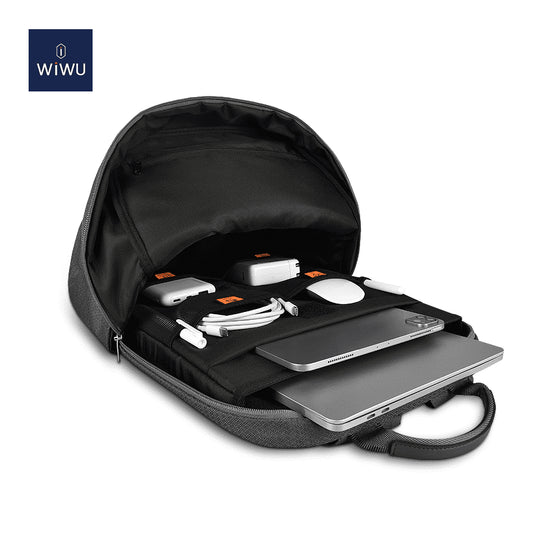 WiWu Pilot - Rugzak voor laptop en accessoires - Zwart - Rugzakken