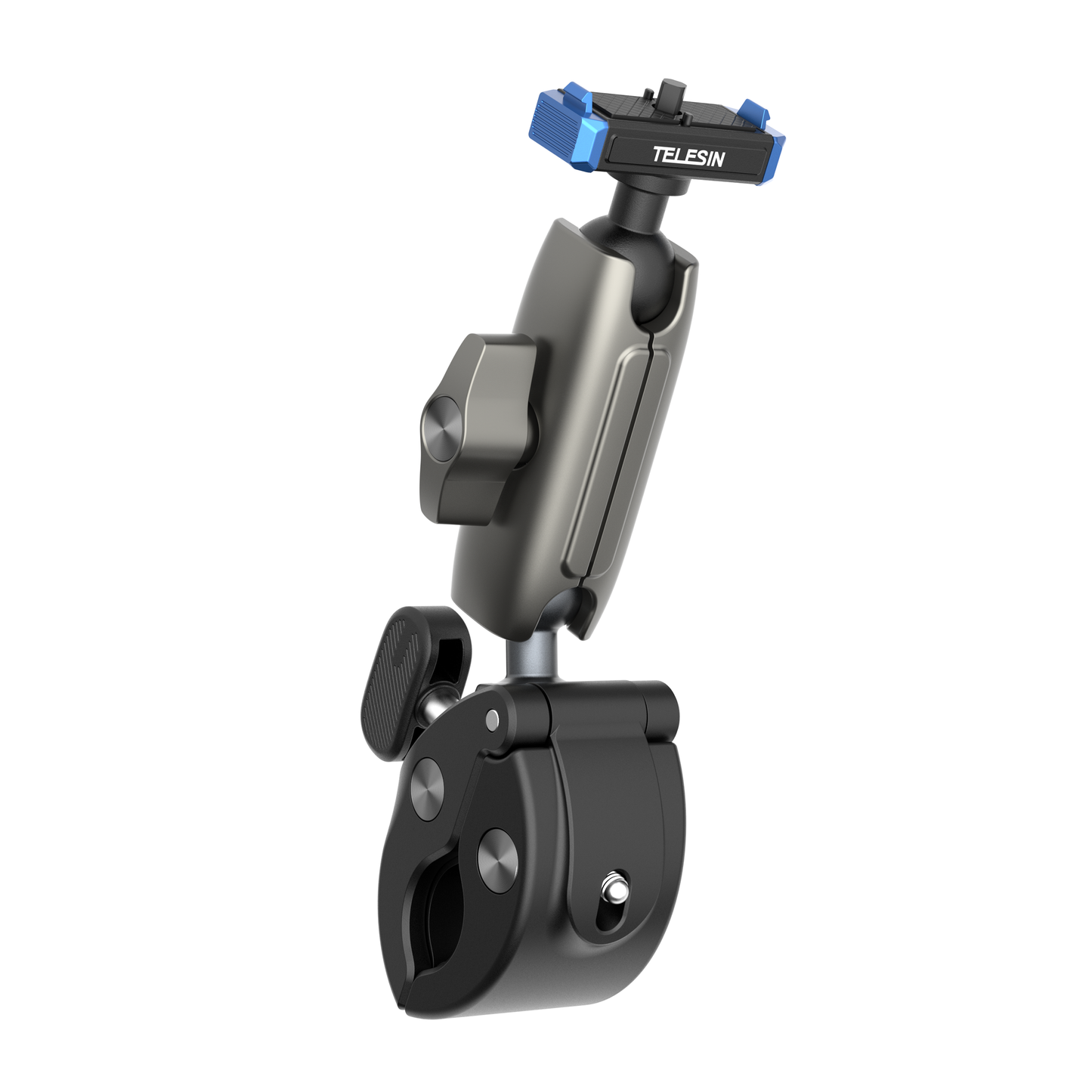 Telesin Tube Clamp voor GoPro 13 - Grijs - GoPro Mounts