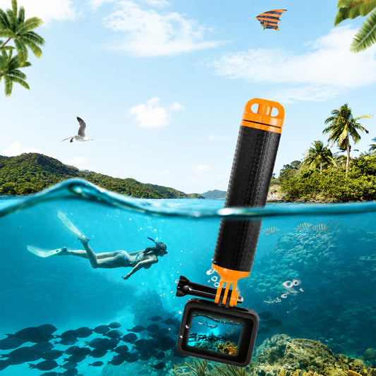 MOJOGEAR Diving Kit voor GoPro 13 - waterdichte case + filters + bobber - GoPro Onderwater-accessoires