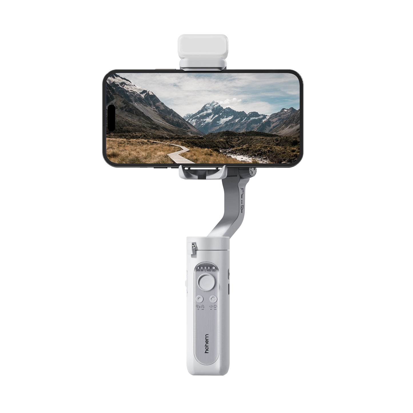 Hohem iSteady XE Kit - lichtgewicht smartphone gimbal met lampje - Gimbals