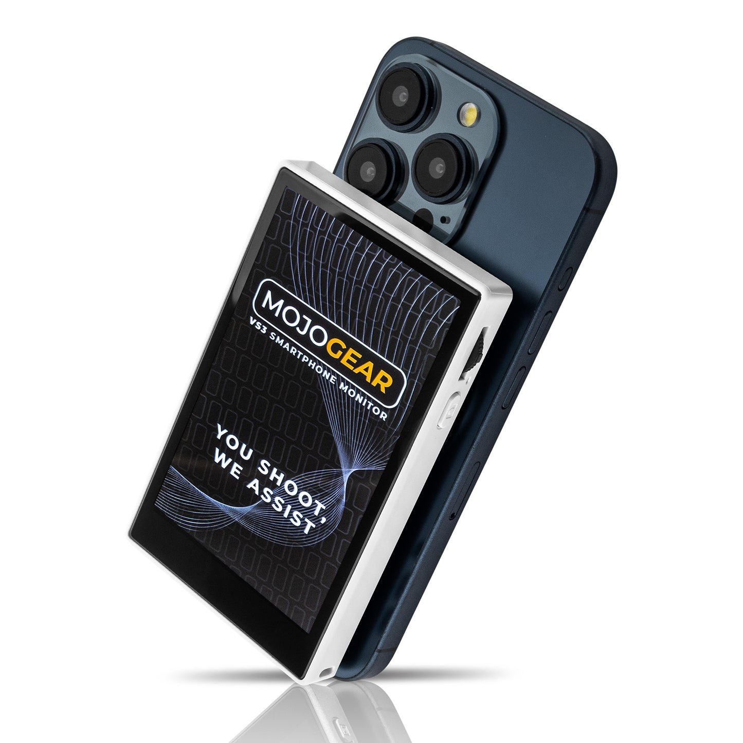 MOJOGEAR VS4 Touchscreen Selfie Vlog Monitor - Wit - Overige producten