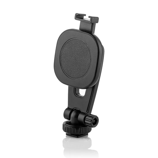 MOJOGEAR Magnetische telefoonhouder voor statief met cold shoe-mount - Kantelbaar - Telefoonhouders