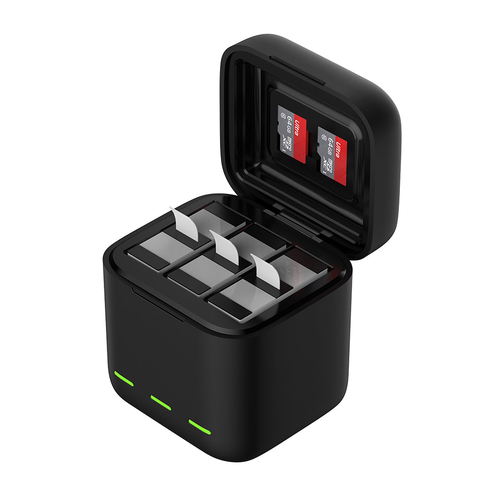 Telesin batterij oplaadbox voor GoPro Hero 13 - GoPro Accu's en opladers