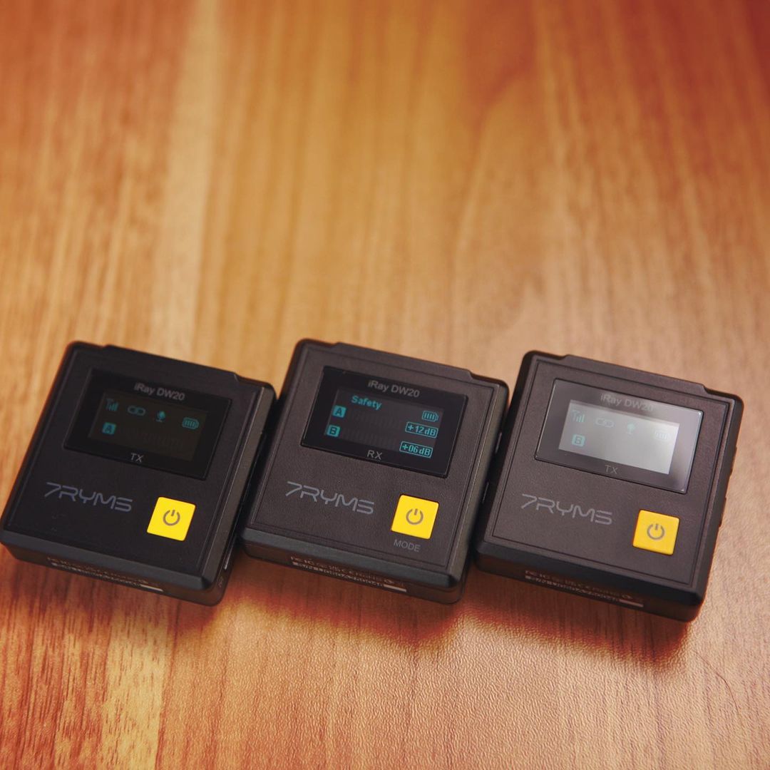 7RYMS iRay DW20(A) Wireless Microphone Set with 2 Transmitters
