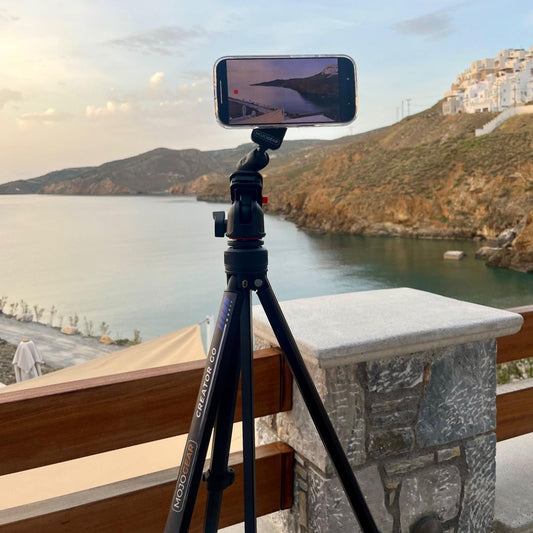 MOJOGEAR Creator GO KIT - Lichtgewicht reisstatief met Video Head & MagSafe mount 153 cm - Statieven en toebehoren