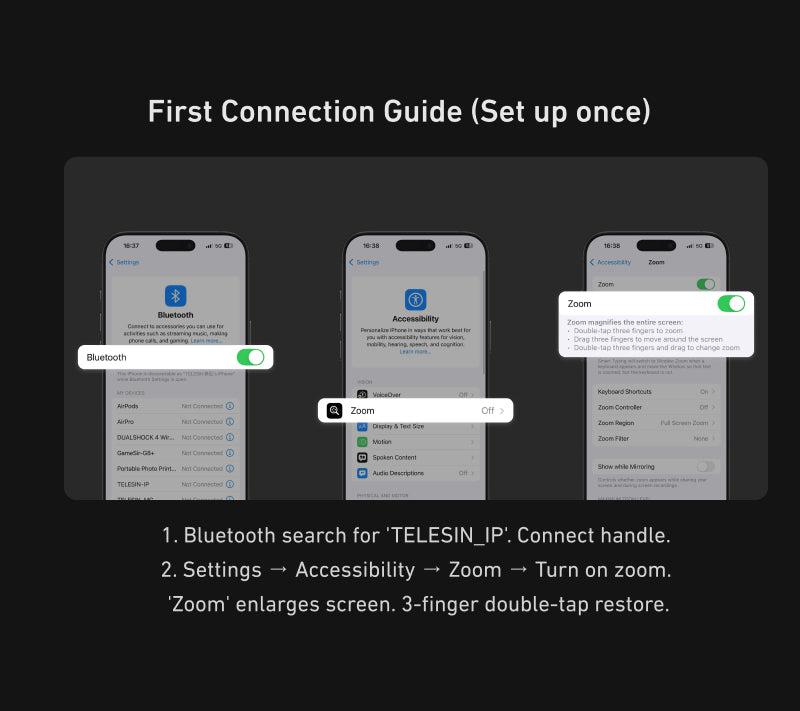 Telesin Master Grip voor iPhone 17 Pro Max - Standard Kit