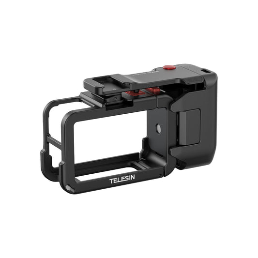 Telesin Street Photography Grip + Cage voor DJI Osmo Action 3/4/5 - GoPro Cases & behuizingen