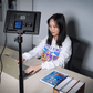 VIJIM K3 Desktop LED-videolamp voor streamen, YouTube en videobellen - Desktoplampen