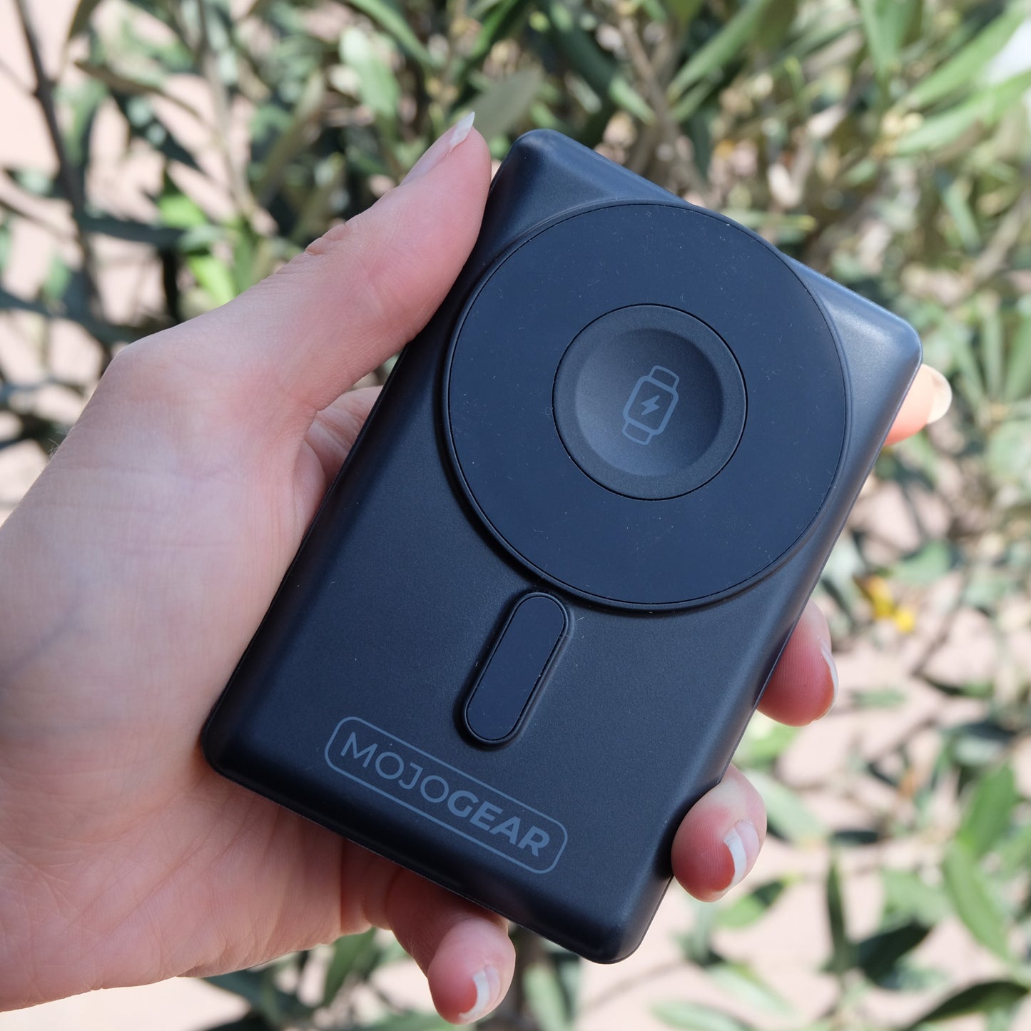 MOJOGEAR 3-in-1 Wireless Phone+Watch - MagSafe powerbank 10.000 mAh - Powerbanks