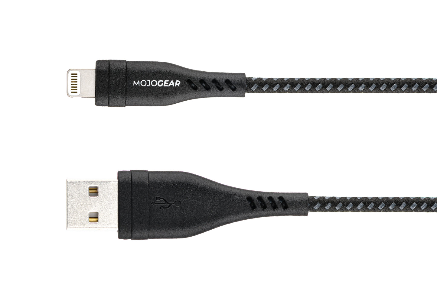 MOJOGEAR CHARGE+ 140 Watt charger with USB to Lightning cable 1.5 meters