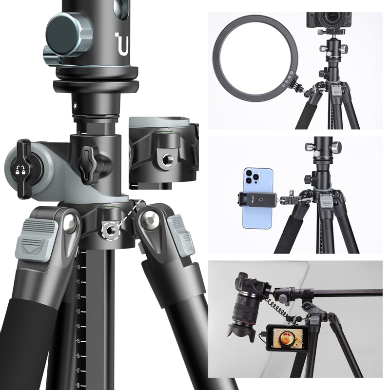 Ulanzi MT-59 premium tripod with horizontal/tiltable arm - 176cm