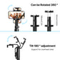 Ulanzi SK-03 Selfie Stick Statief 160 cm met klem en Bluetooth remote - Selfiesticks