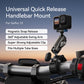 Telesin Tube Clamp voor GoPro 13 - Grijs - GoPro Mounts