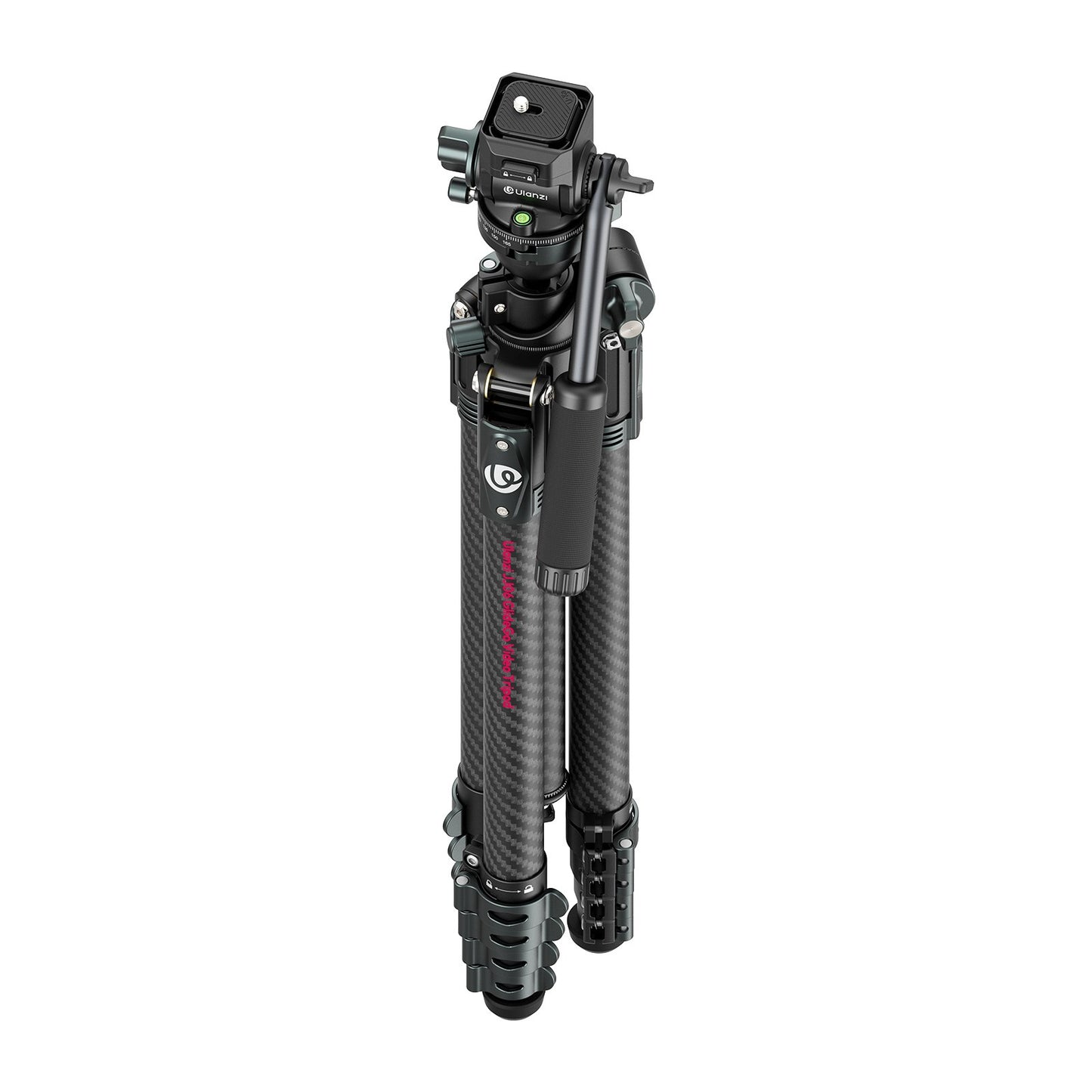 Ulanzi GlideGo JJ06 Video Tripod met kantelbare arm - Carbon - Grote statieven