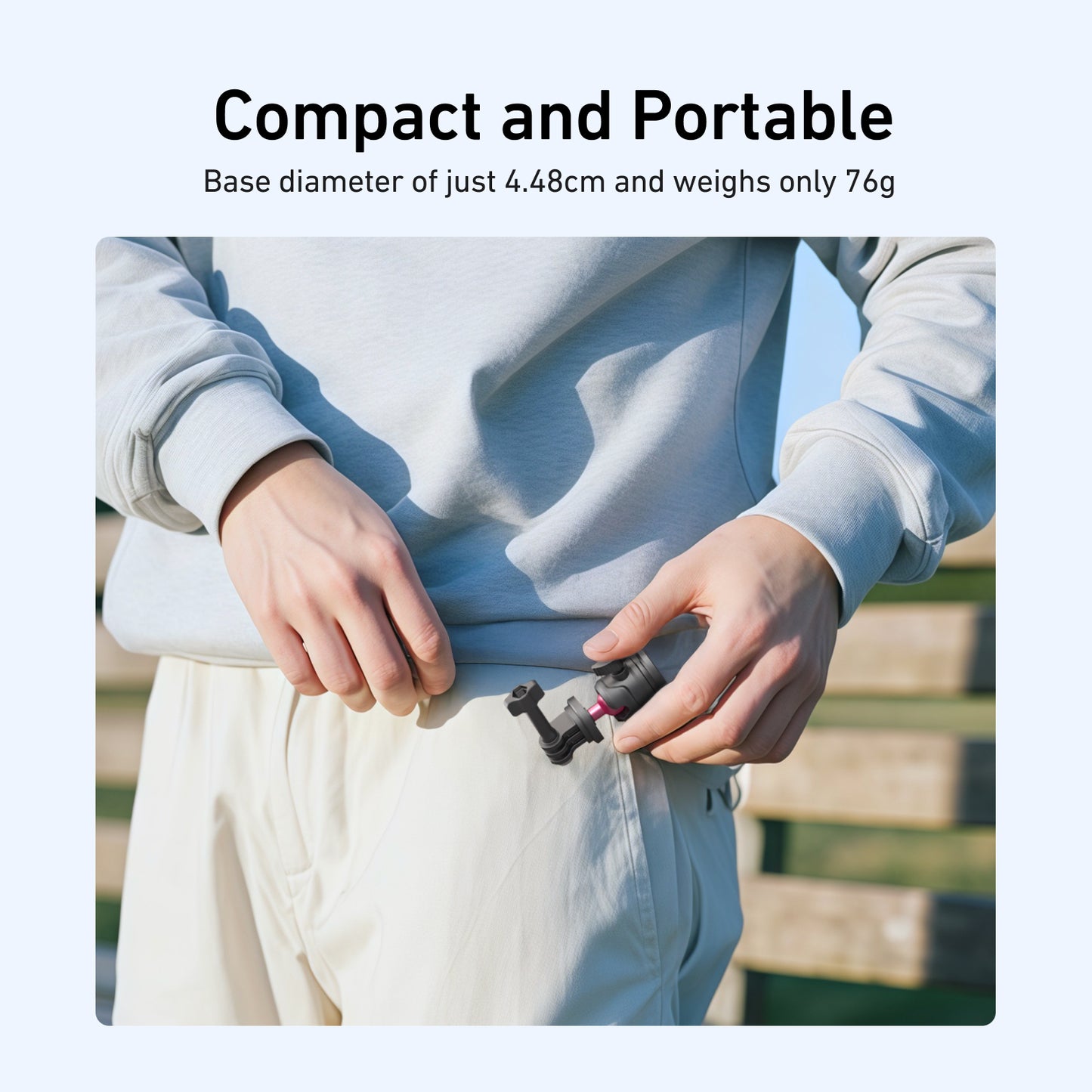 Telesin Magnetic Mount with Ball Head for Action Cam