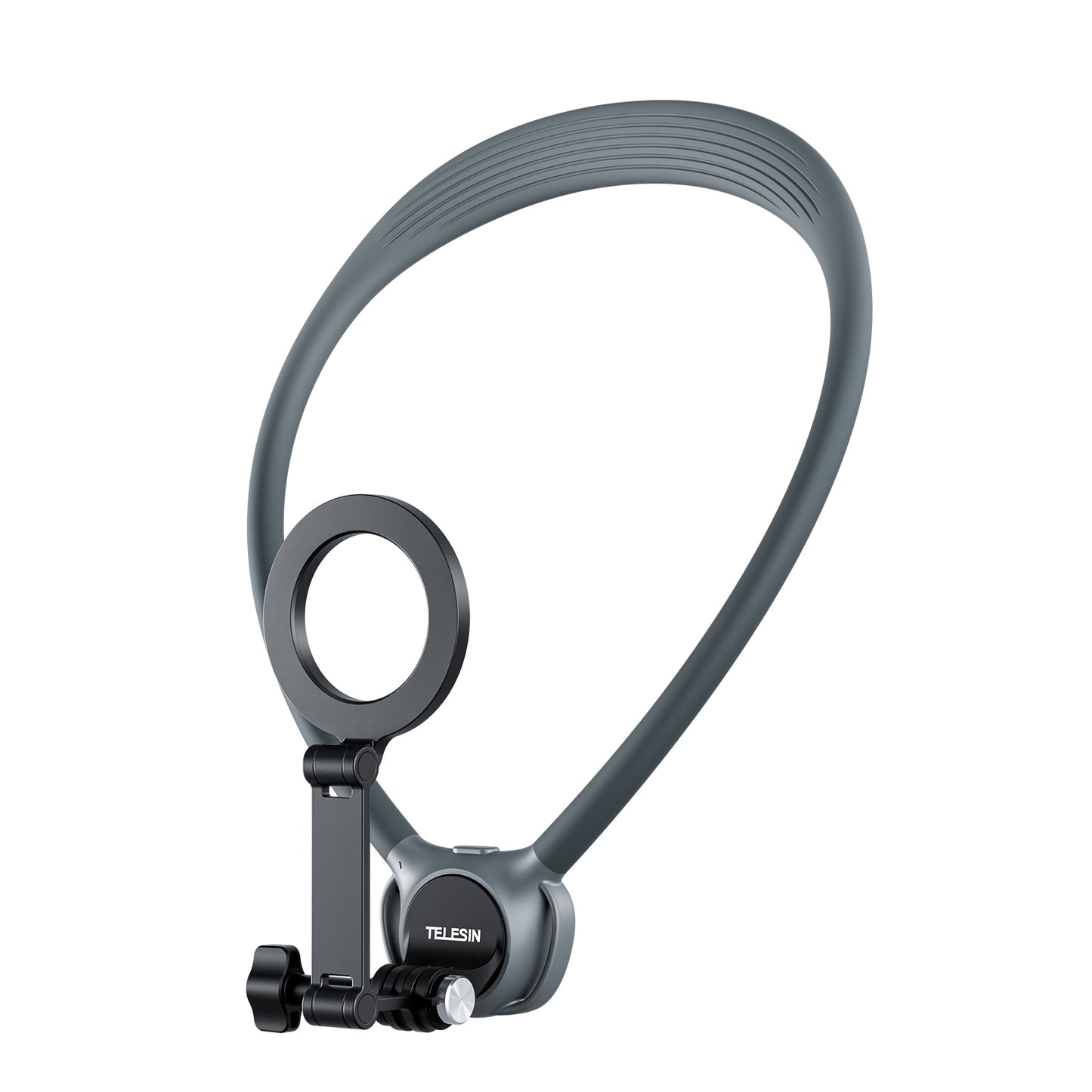 Telesin 360° Neck Mount Combo - for GoPro & Smartphone - Grey