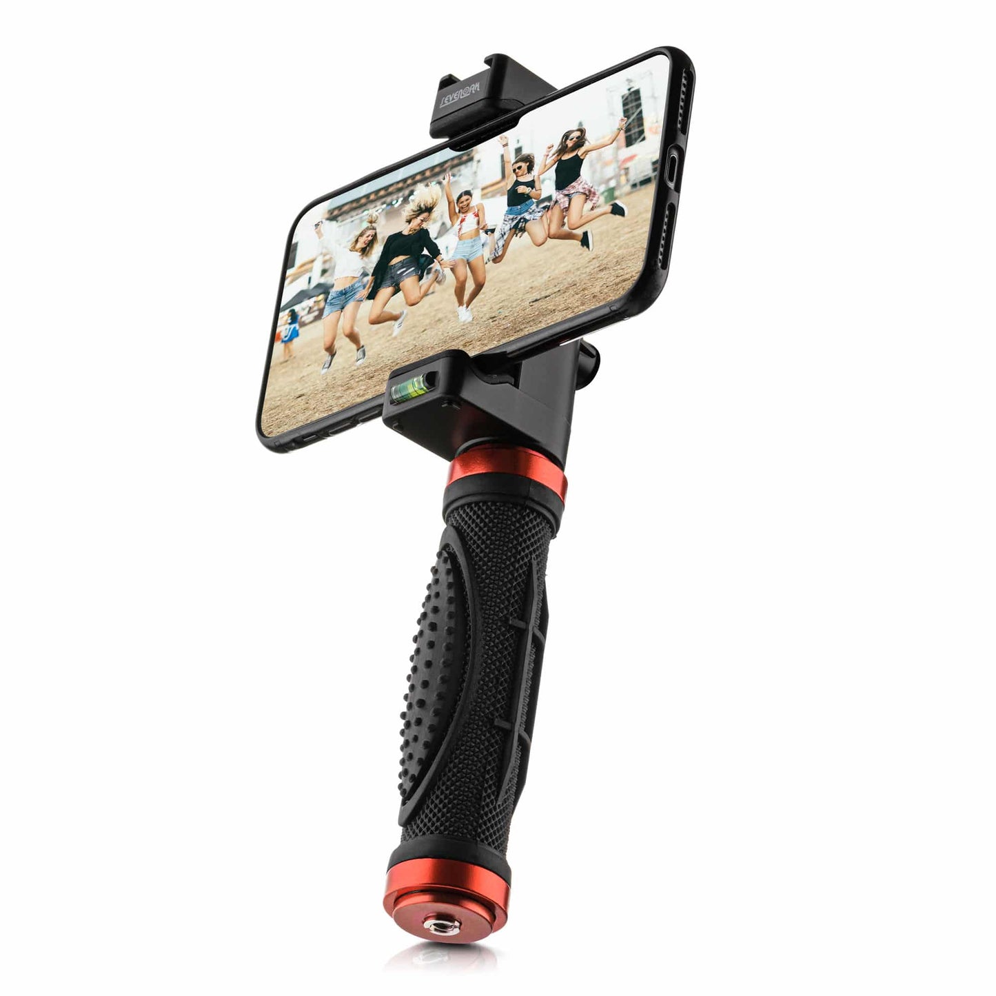 Smartphone Grip Combo: Sevenoak SK-PSC1 telefoonhouder + Handvat Grip Rubber