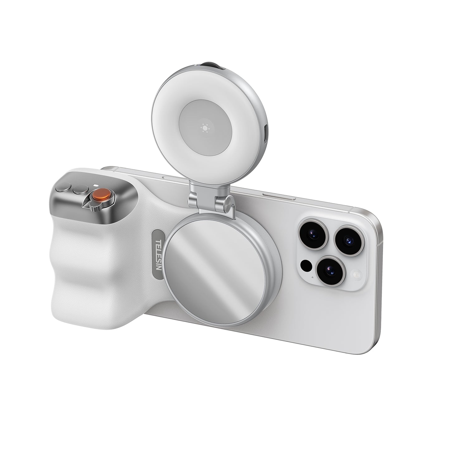 Telesin Fun Shot Magnetic Grip 2 - White