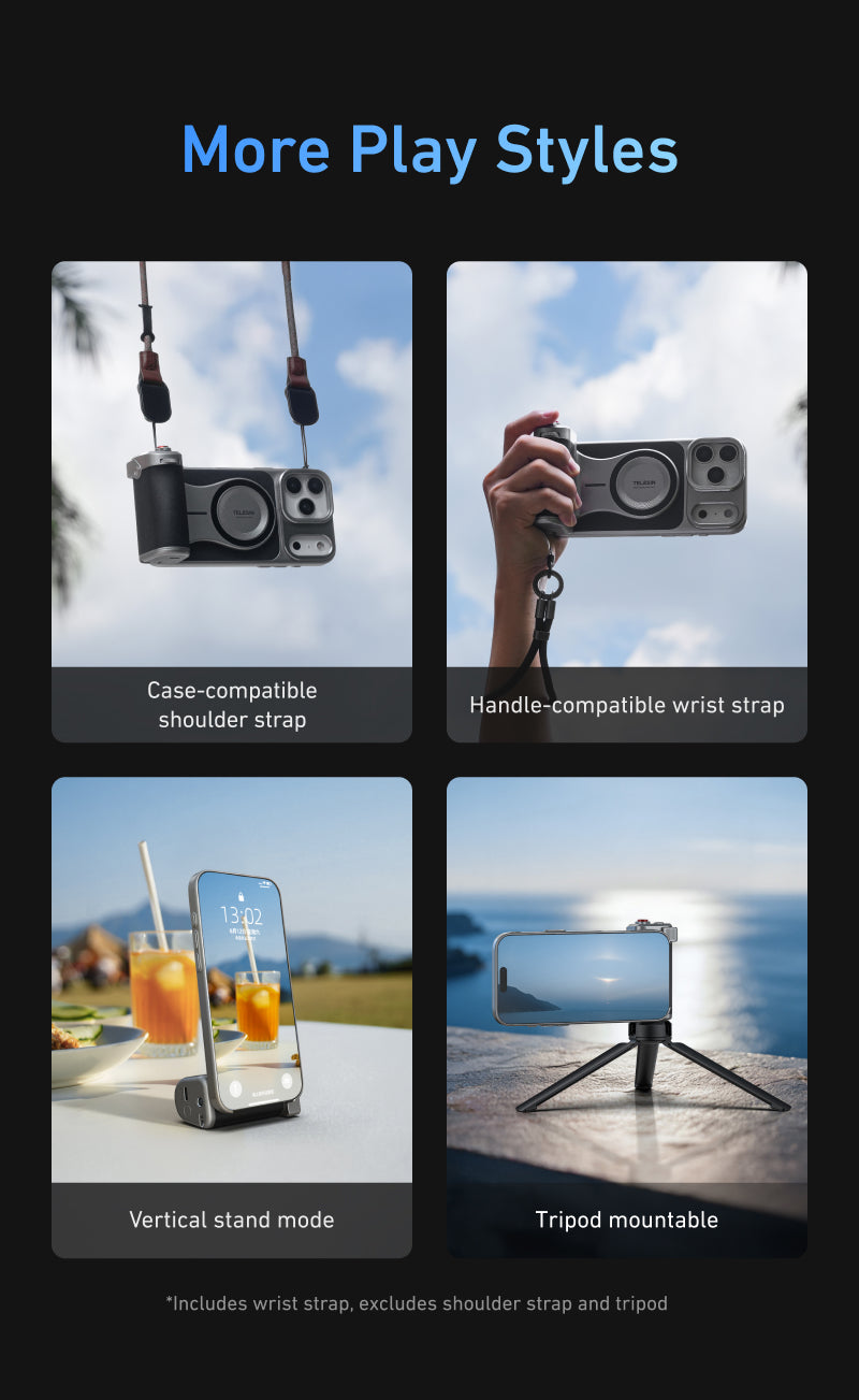 Telesin Master Grip voor iPhone 17 Pro - Standard Kit