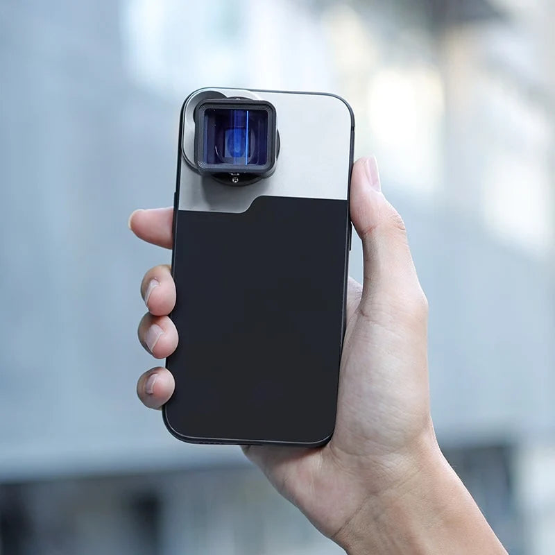 MOJOGEAR 17mm lens case voor iPhone 13 en 14 - Zwart/Grijs - iPhone 13 Pro Max - Overige producten