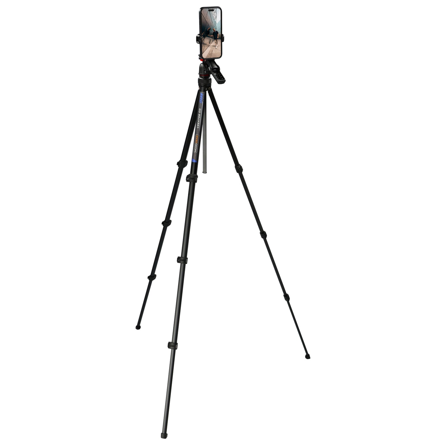 MOJOGEAR Creator GO KIT - Lichtgewicht reisstatief met Video Head & MagSafe mount 153 cm - Statieven en toebehoren