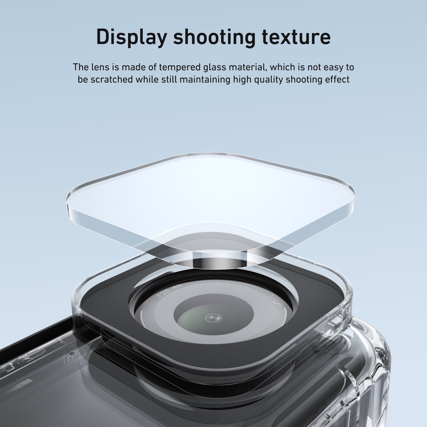 Telesin Waterproof Case voor DJI Osmo Action 6