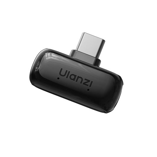Ulanzi A200 Mini Mic draadloze microfoon USB-C - Zwart/Wit - Draadloze microfoons