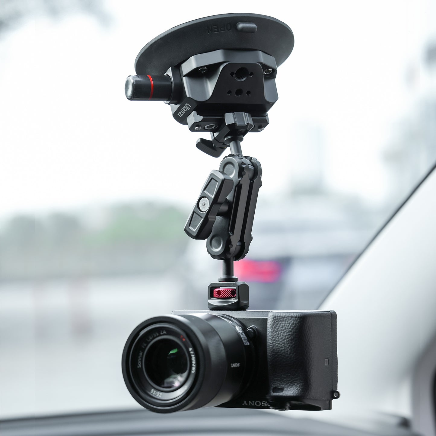 Ulanzi SC-02 Extra Sterke Zuignap 4.5 inch met magic arm voor camera - tot 3kg - Overige producten