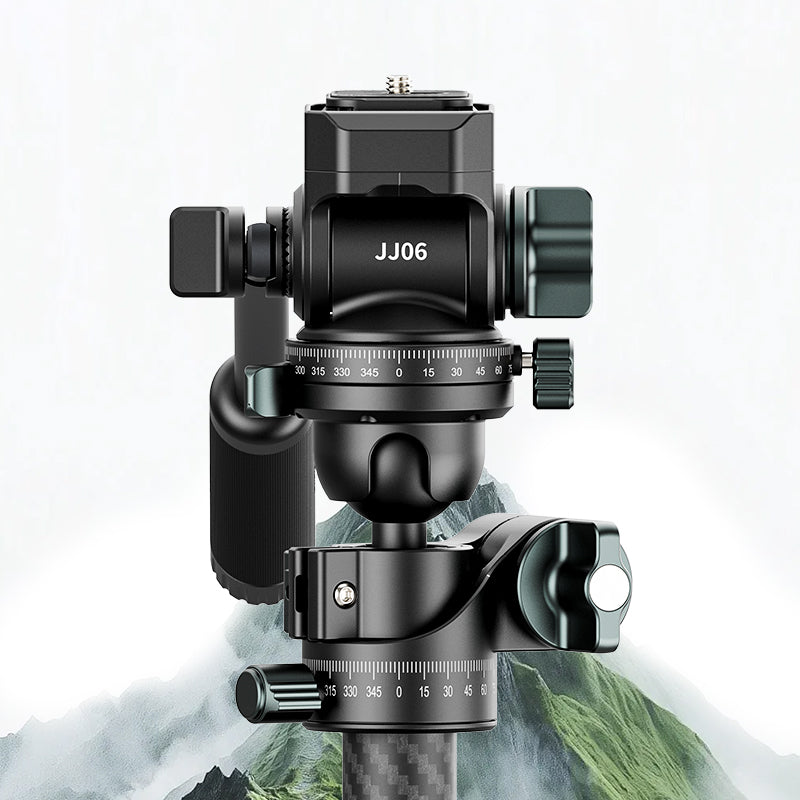 Ulanzi GlideGo JJ06 Video Tripod met kantelbare arm - Carbon - Grote statieven