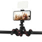 Flexible tripod with foam rubber legs Black/Red