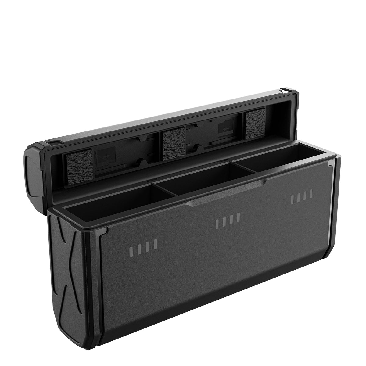 Telesin Pocket Triple Oplaadcase met 2 batterijen - voor GoPro 13