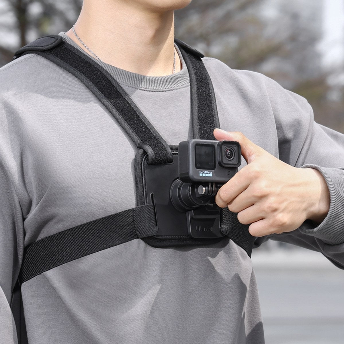 Ulanzi Go-Quick II Chest Mount - Black