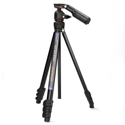 MOJOGEAR Creator GO Video - Lichtgewicht reisstatief 153 cm - Statieven en toebehoren
