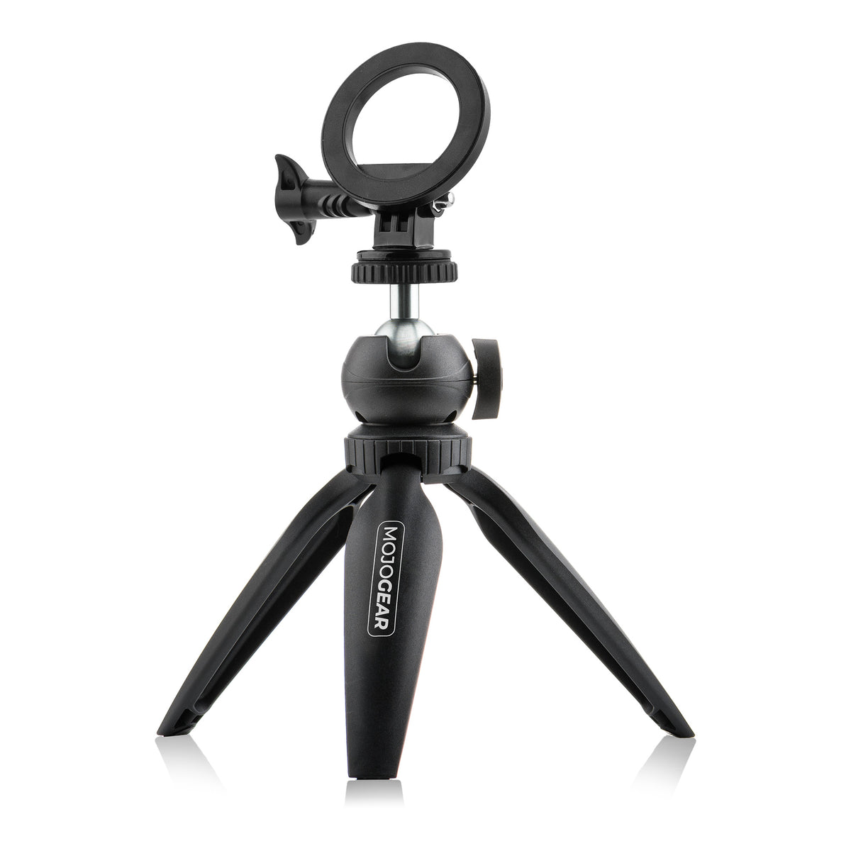 MOJOGEAR Mini-statief vlog KIT: tafelstatief & magnetische telefoonhouder