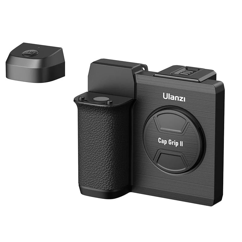 Ulanzi CapGrip II smartphone camera grip with magnetic Bluetooth remote shutter