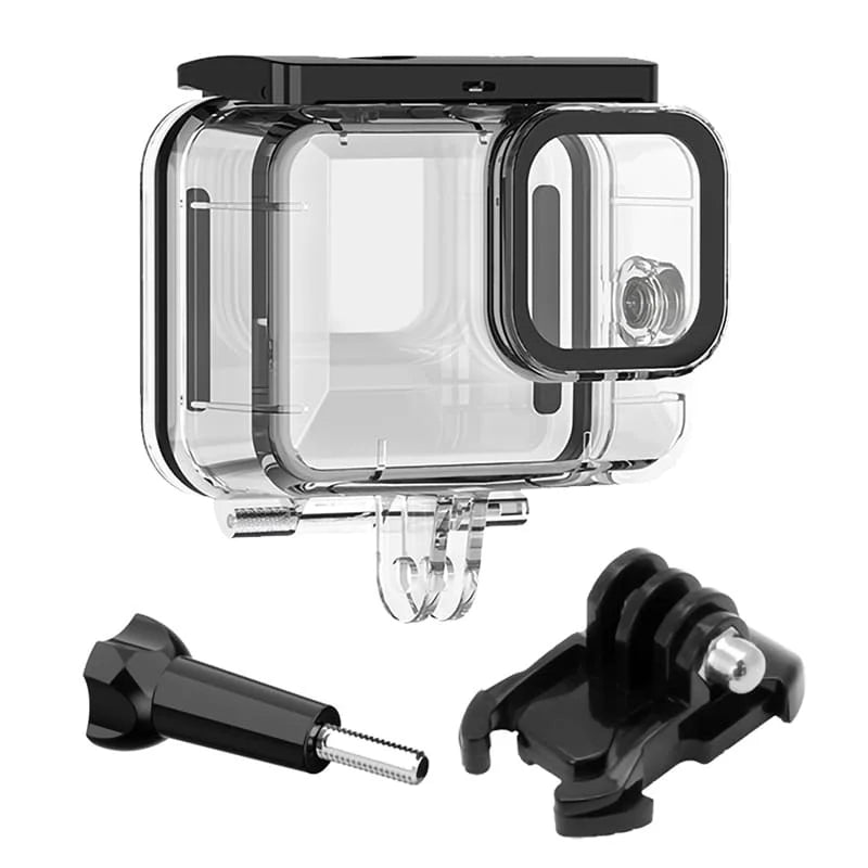 MOJOGEAR Waterdichte behuizing voor GoPro 9,10,11,12 en 13 - waterproof tot 50 meter - GoPro Cases & behuizingen