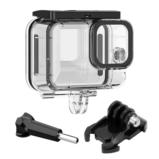 MOJOGEAR Waterdichte Behuizing Voor GoPro Hero 9 / 10 11 12 Action Cam Waterproof Tot 50 Meter Beschermende Case Transparant 550355456 MOJOGEAR Waterdichte Behuizing Voor GoPro Hero 9 / 10 11 12 Action Cam Waterproof Tot 50 Meter Beschermende Case Transparant 550355456