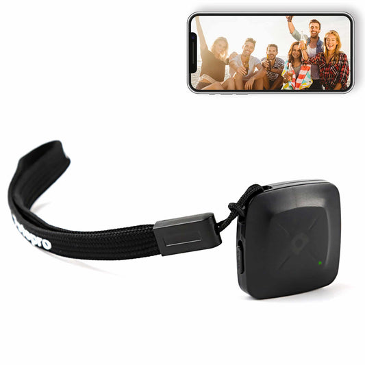 Fotopro Bluetooth remote shutter afstandsbediening voor smartphone camera BT-4 - zwart