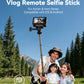 Telesin Vlog Selfie Stick voor GoPro, DJI en Smartphone - Met bluetooth remote - GoPro-accessoires