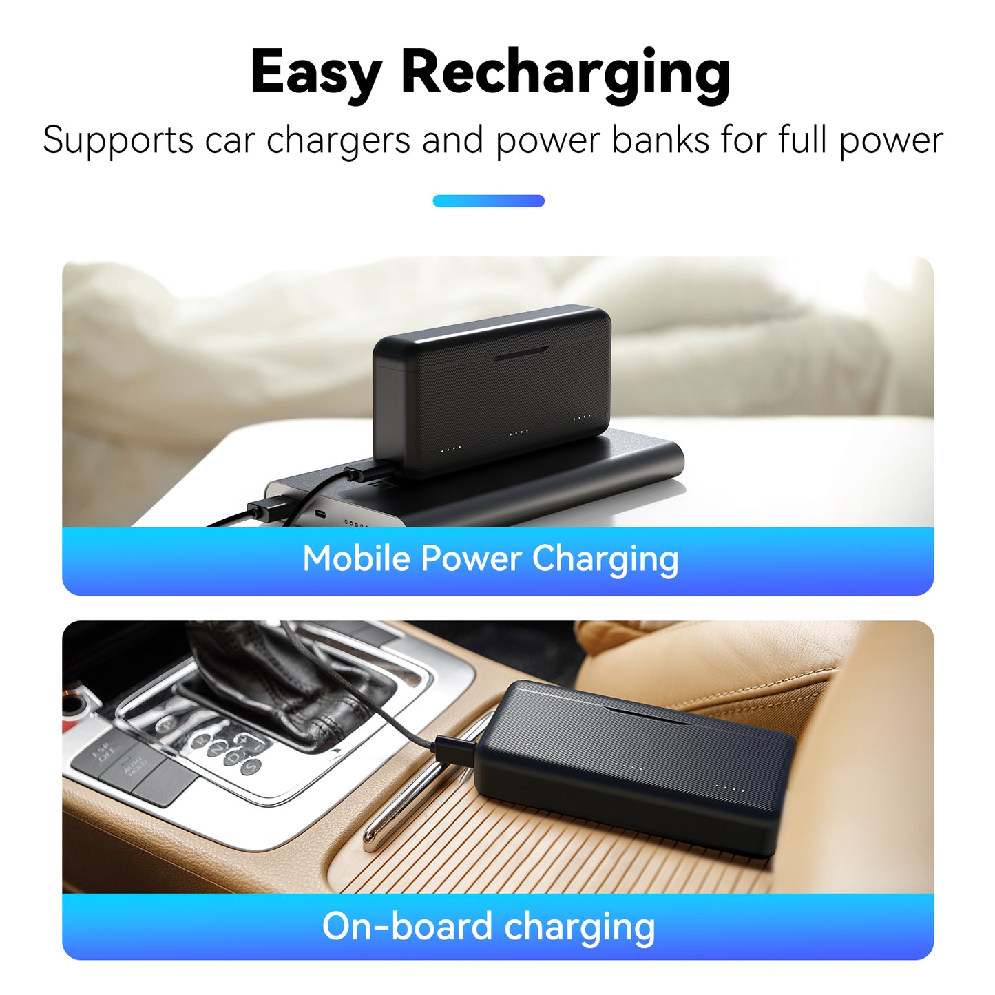 Telesin Pocket Charging Case for DJI Osmo Action 5/4/3 (3 slots)