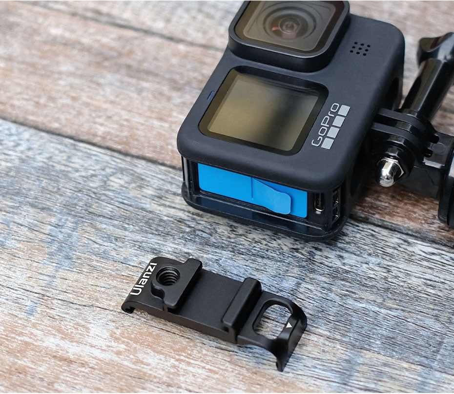 Ulanzi G9-6 GoPro Hero 9,10,11,12 en 13 batterijklep met oplaadaansluiting en Cold Shoe Mount