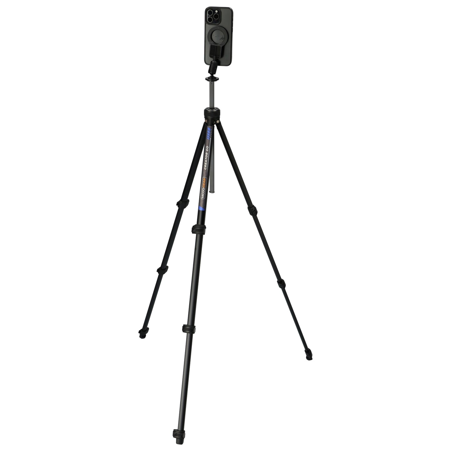 MOJOGEAR Creator GO KIT - Lichtgewicht reisstatief met Video Head & MagSafe mount 153 cm - Statieven en toebehoren