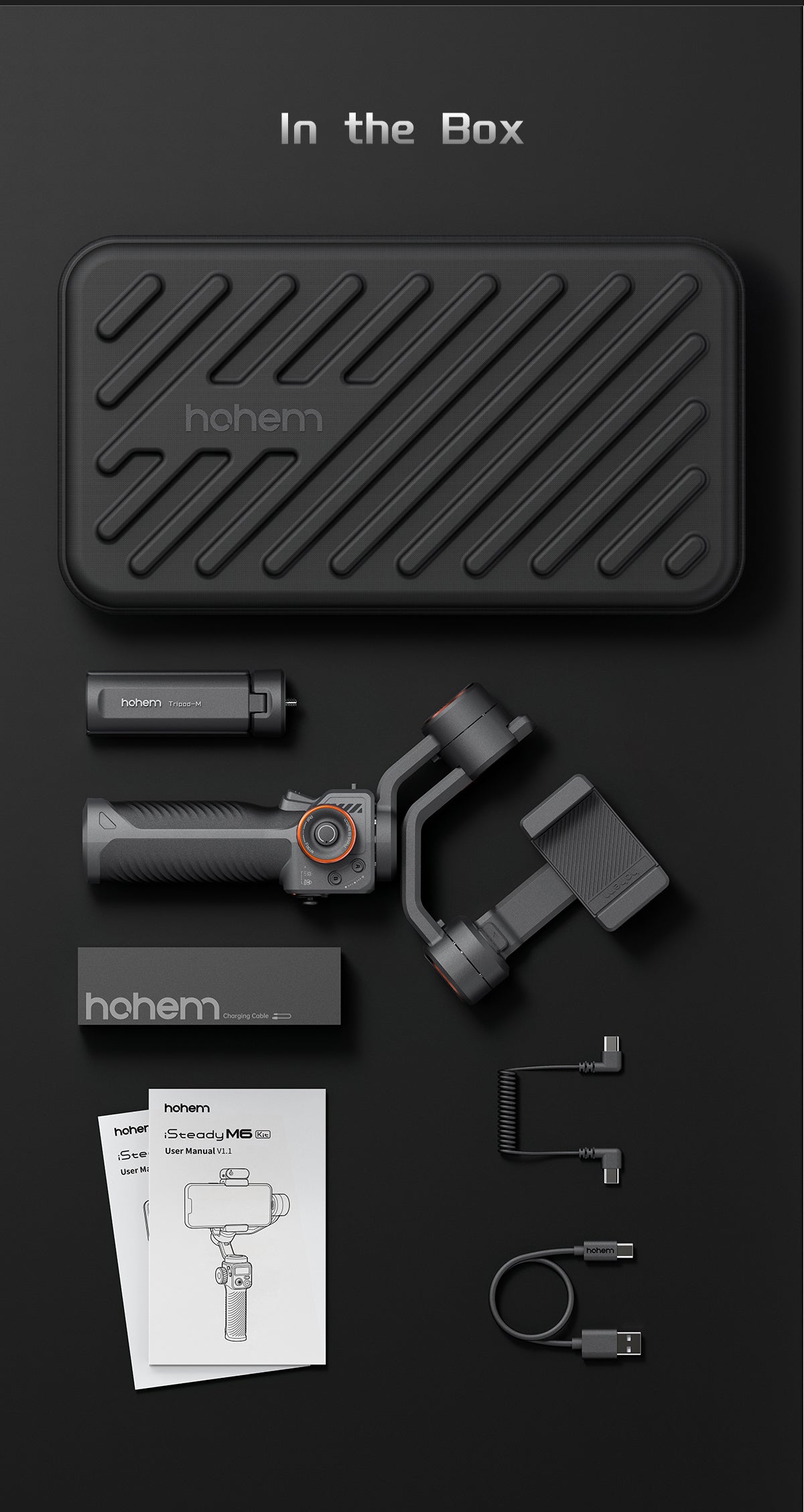 Hohem iSteady M6 - premium smartphone gimbal