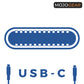 MOJOGEAR USB-C naar USB-C kabel 100W USB 3.1 Extra Sterk - 150cm