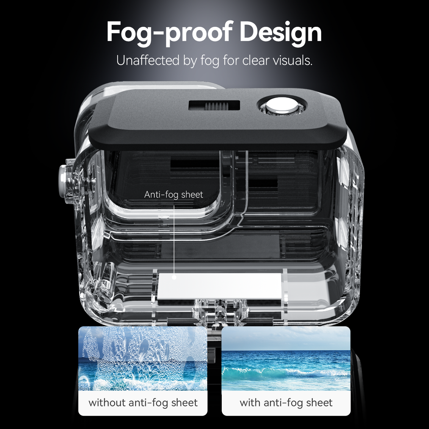 Telesin Waterproof Housing for Insta360 Ace Pro