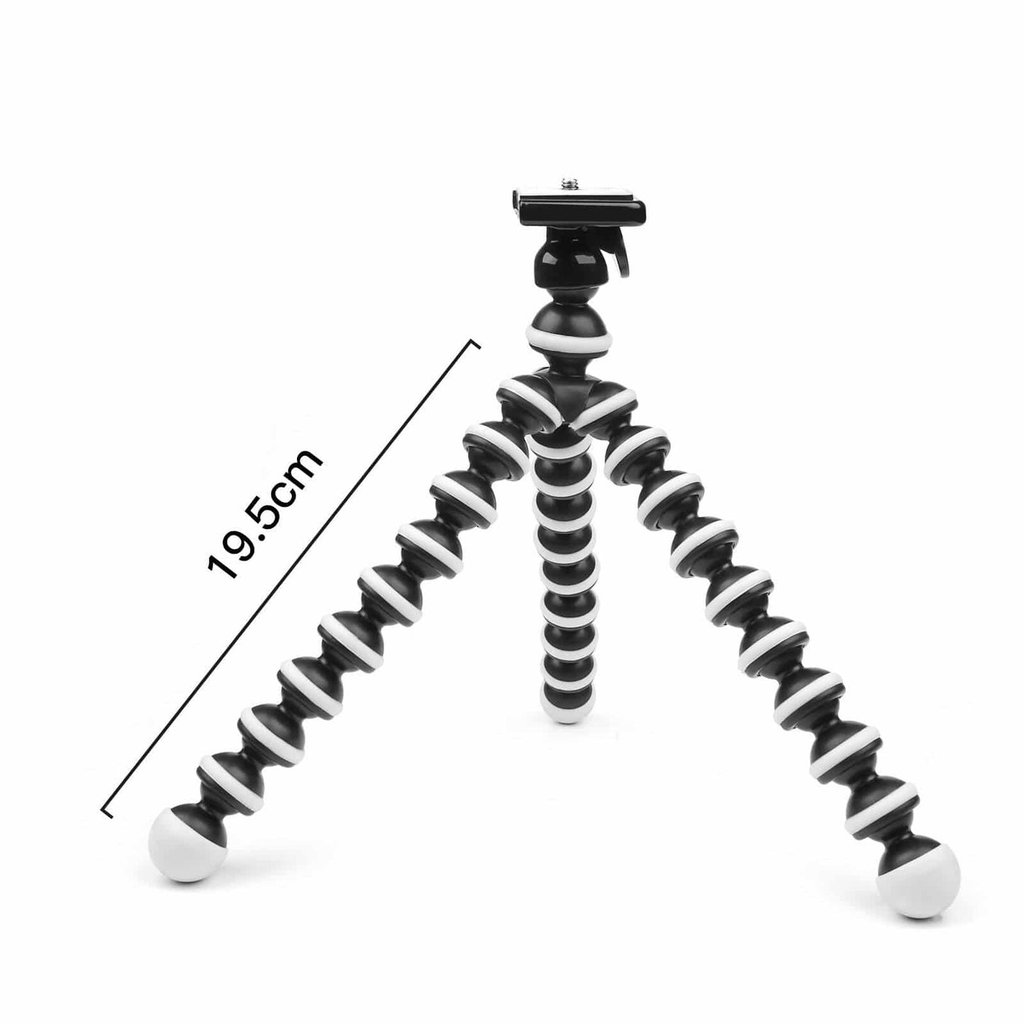 Flexible tripod with extra flexible legs